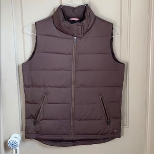 AE Brown Puffer Vest